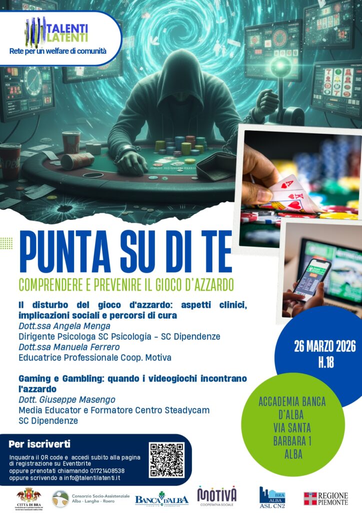 PUNTA SU DITE! – Comprendere e prevenire il gioco d’azzardo